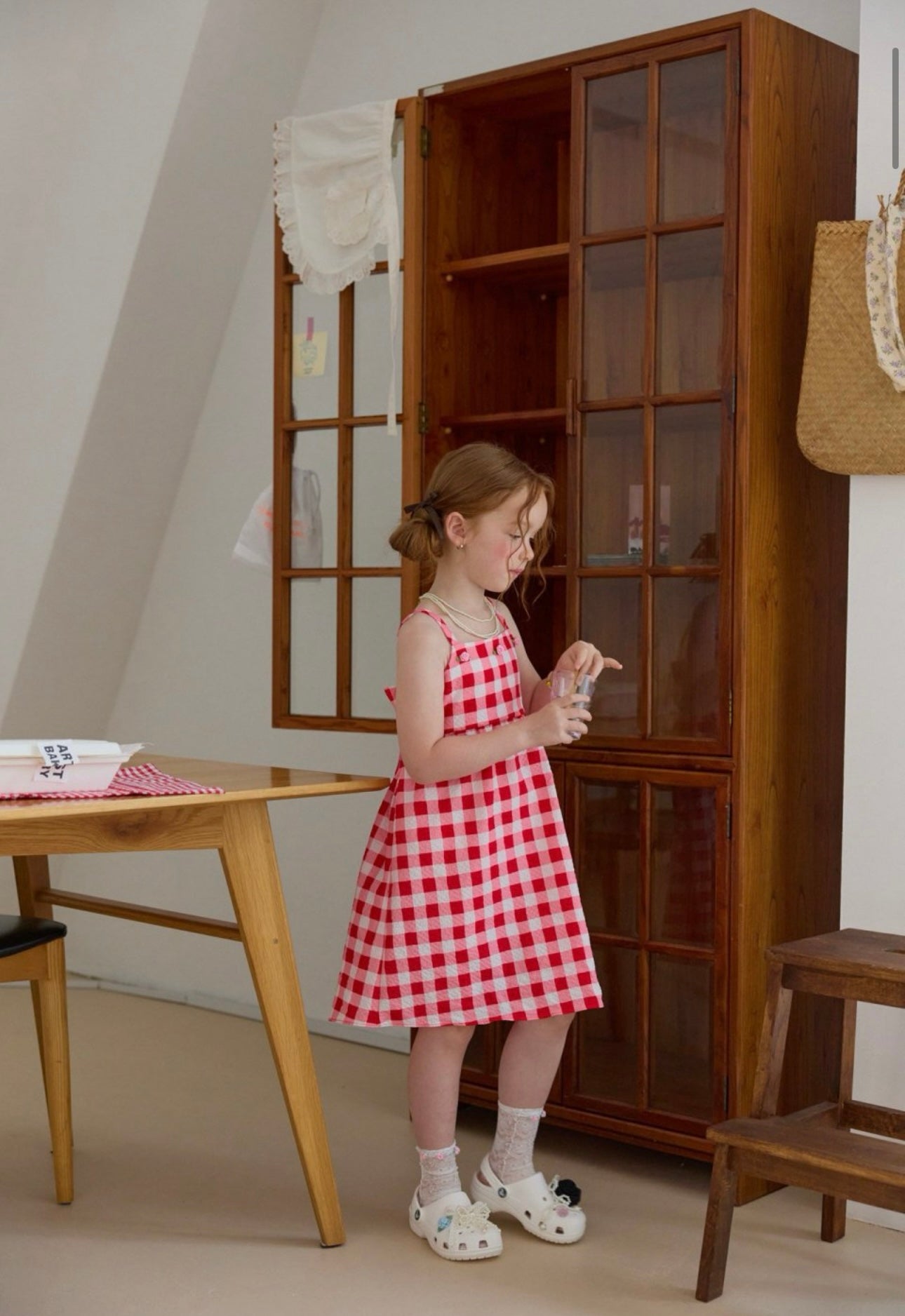 Napoli checkered dress